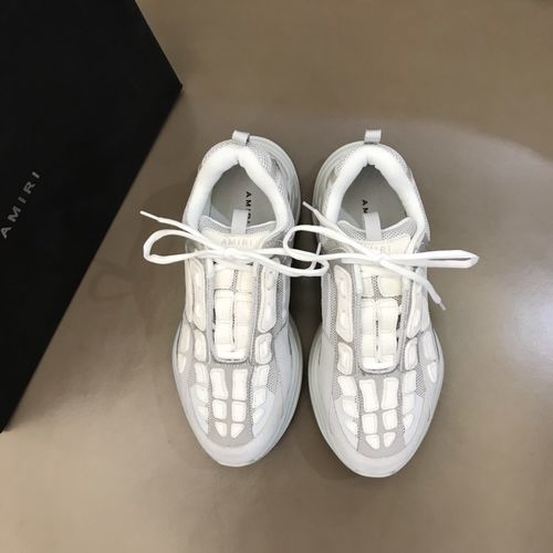 Ami Skeletal Sneakers With High-Density Mesh