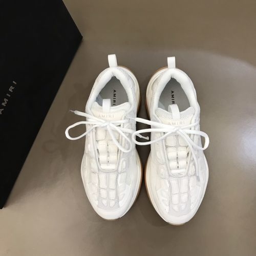 Ami Skeletal Sneakers With High-Density Mesh