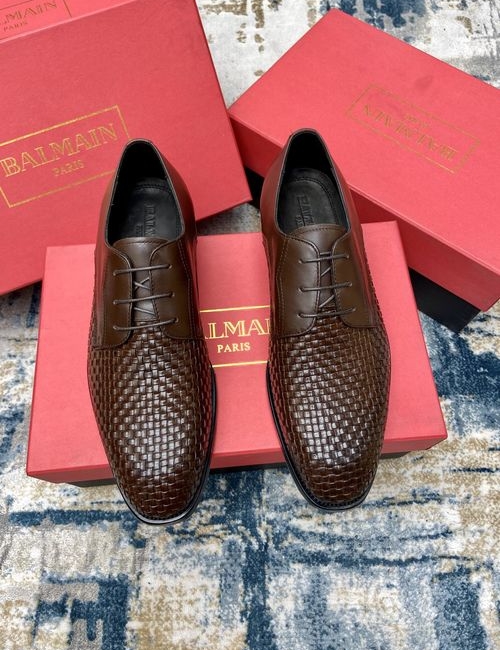 Balmain Leather Sole Formal Leather Shoes