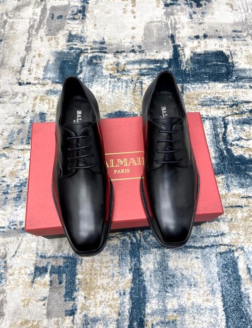 Balmain Leather Sole Formal Leather Shoes