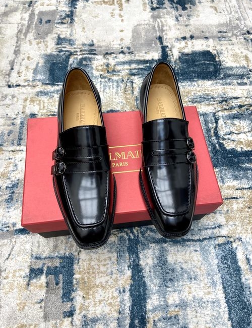 Balmain Leather Sole Formal Leather Shoes