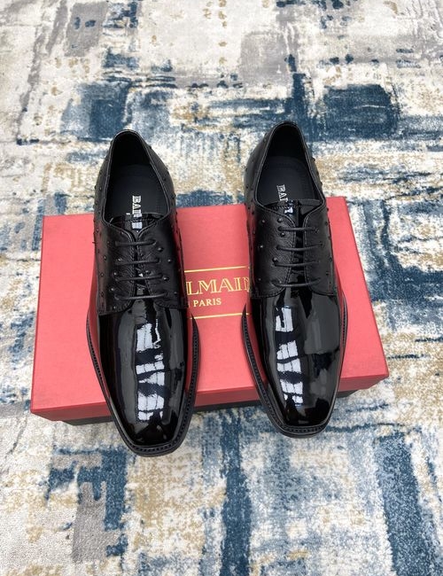 Balmain Leather Sole Formal Leather Shoes