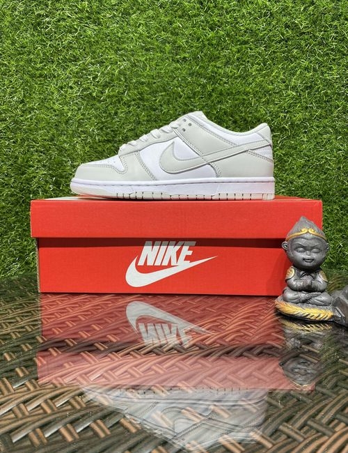 Nike SB DUNK White Grey Casual Sneakers