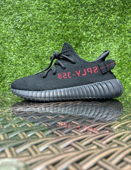 Adidas Yeezy Boost 350 V2 Black Red Sneakers