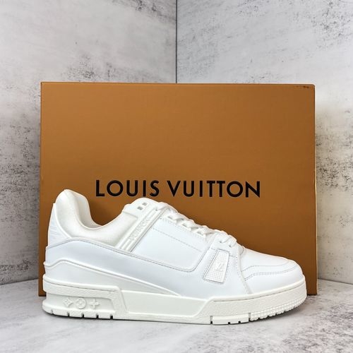 Louis Vuitton LV All-white Trainer Runway Shoes