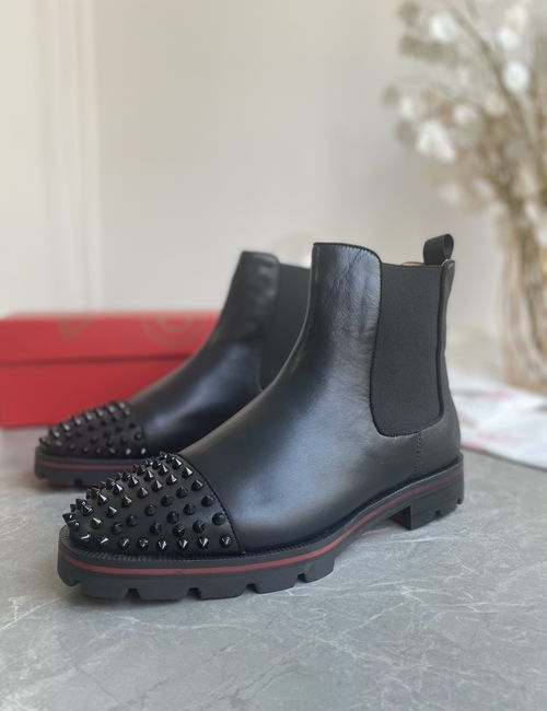 Christian Louboutin Red Sole Full-diamond Casual Shoes