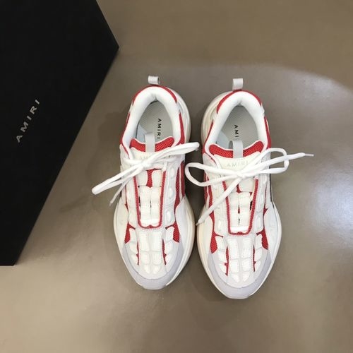 Ami Skeletal Sneakers With High-Density Mesh