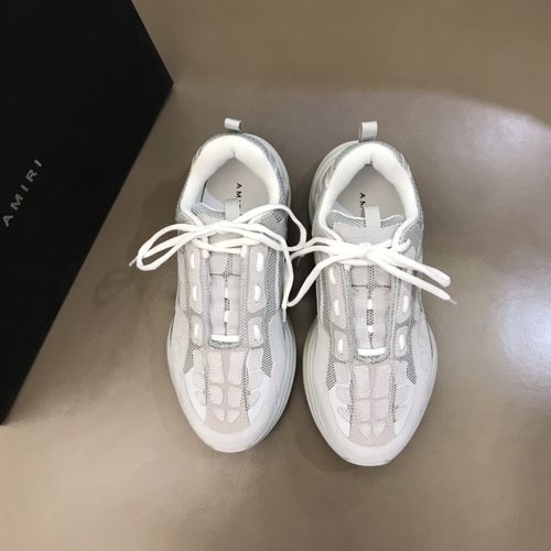 Ami Skeletal Sneakers With High-Density Mesh
