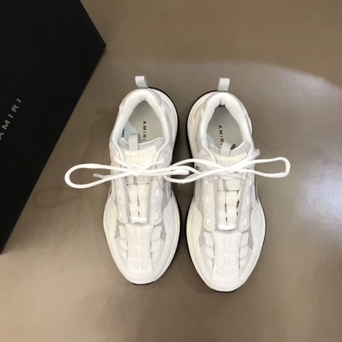 Ami Skeletal Sneakers With High-Density Mesh