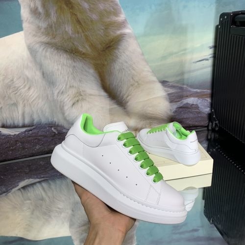 McQueen Silk Leather, Breathable Lining, High-Quality Shoes