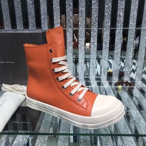 Rick Owens High Quality Minimalist Style Casual Board Shoes For Couples