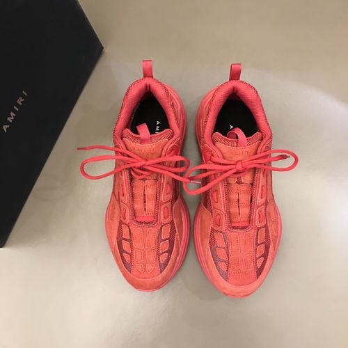 Ami Skeletal Sneakers With High-Density Mesh