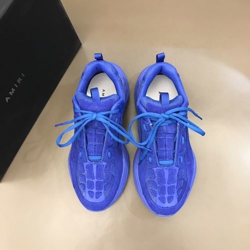 Ami Skeletal Sneakers With High-Density Mesh