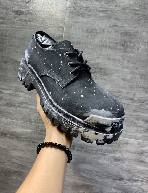 Balenciaga Strike Platform Derby Casual Shoes