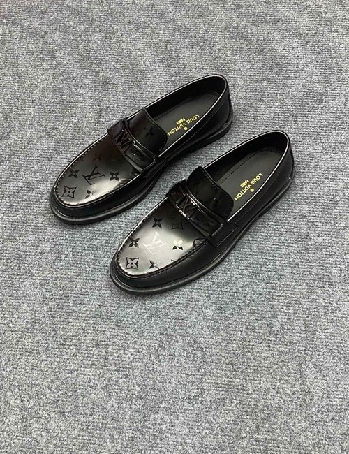 Louis Vuitton LV Luxembourg Samothrace Leather Shoes