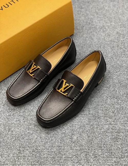 Louis Vuitton LV LUXEMBOURG SAMOTHRACE Leather Shoes, Original Hardware