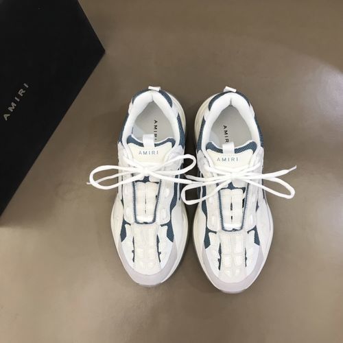 Ami Skeletal Sneakers With High-Density Mesh