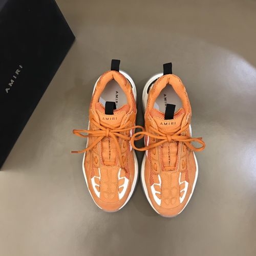 Ami Skeletal Sneakers With High-Density Mesh