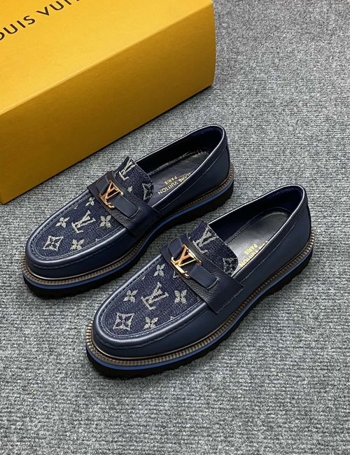 Louis Vuitton LV Luxembourg Samothrace Leather Shoes