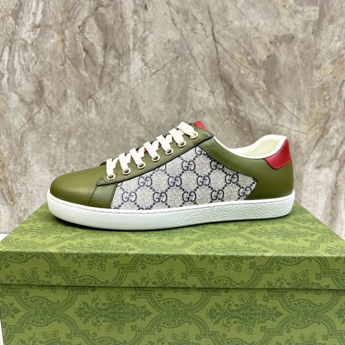 Gucci Casual Lace-Up Sneakers With Comfort Sole