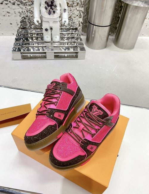 Louis Vuitton LV Trainer Runway Skate Shoe With TPU Outsole