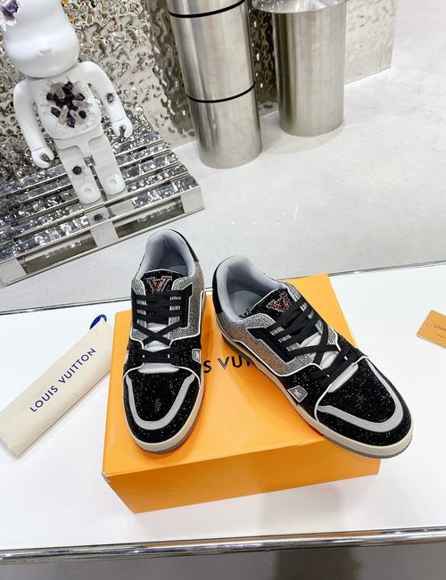 Louis Vuitton LV Trainer Runway Skate Shoe With TPU Outsole