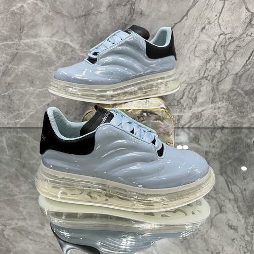 McQueen Silk Lined Air Cushion Sole Sneakers
