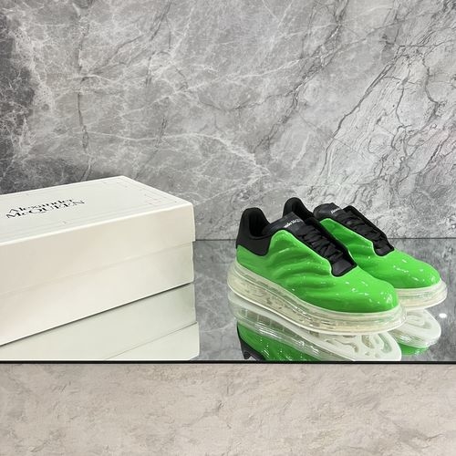 McQueen Silk Lined Air Cushion Sole Sneakers