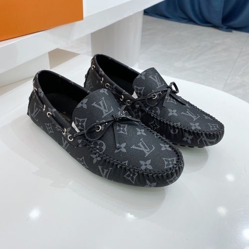 Louis Vuitton LV Genuine Leather Casual Loafers