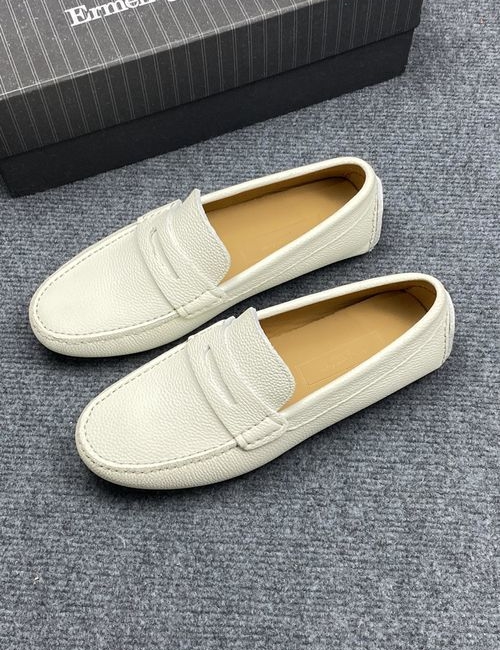 Zegna Genuine Cowhide Lining Comfortable Sole Shoes