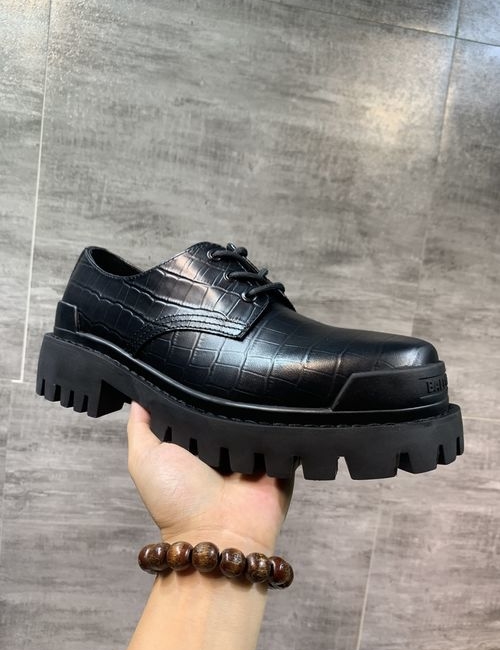 Balenciaga Strike Thick Sole Derby Shoes