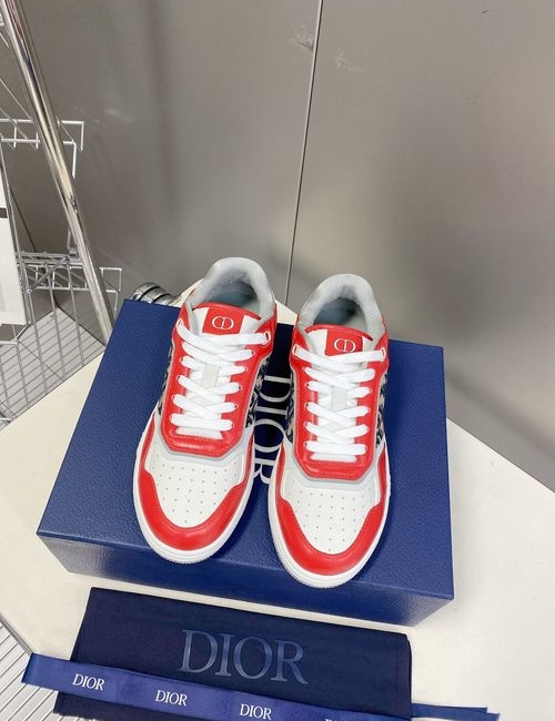Christian Dior CD B27 Casual Leather Sneakers