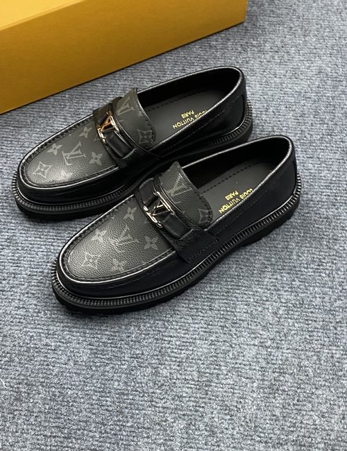 Louis Vuitton LV Luxembourg Samothrace Leather Shoes
