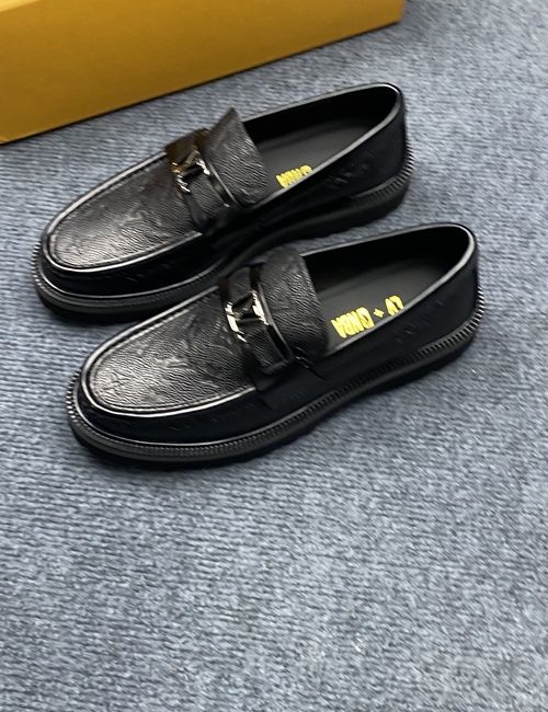 Louis Vuitton LV Luxembourg Samothrace Leather Shoes