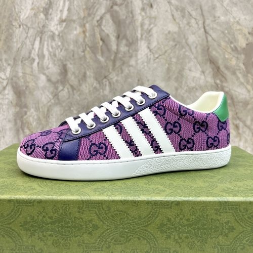 Adidas Jointly Designed Casual Sneakers Lace-up White Shoes Cowhide Lining