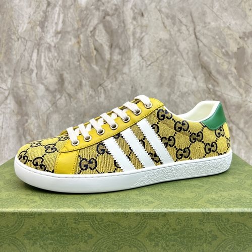 Adidas Jointly Designed Casual Sneakers Lace-up White Shoes Cowhide Lining