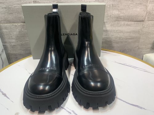 Balenciaga Chelsea Martin Boots Soft Leather