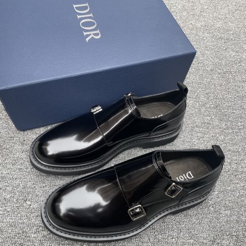 Christian Dior CD Explorer Derby Leather Shoes