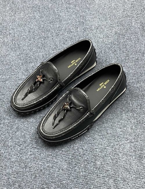 Louis Vuitton LV Luxembourg Samothrace Leather Shoes