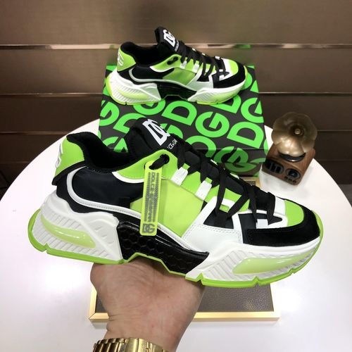 Dolce & Gabbana DG Premium Rubber Sole Casual Sneakers