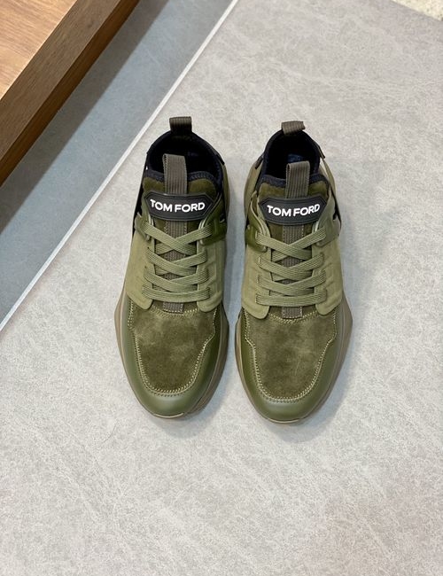 Tom Ford Knit Upper Sports Sneakers