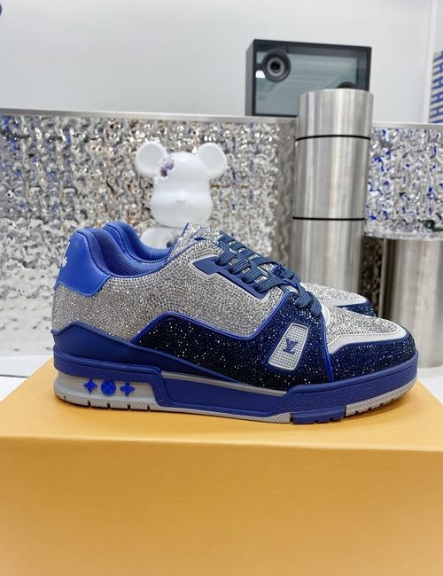 Louis Vuitton LV Trainer Runway Skate Shoe With TPU Outsole