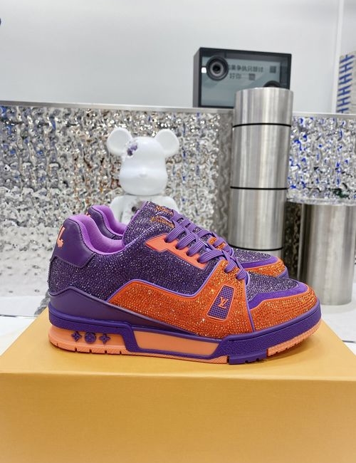 Louis Vuitton LV Trainer Runway Skate Shoe With TPU Outsole