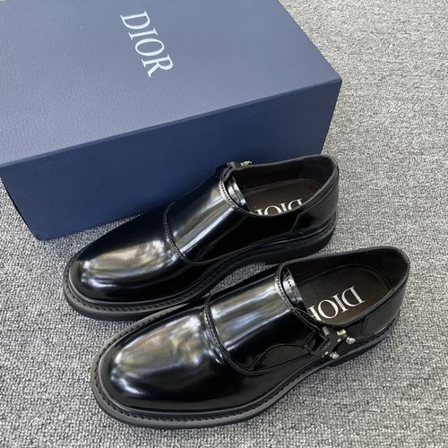 Christian Dior CD Explorer Derby Leather Shoes