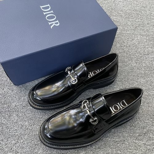 Christian Dior CD Explorer Derby Leather Shoes
