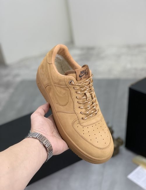 Nike Air Force 1 Real Wool Warm Shoes