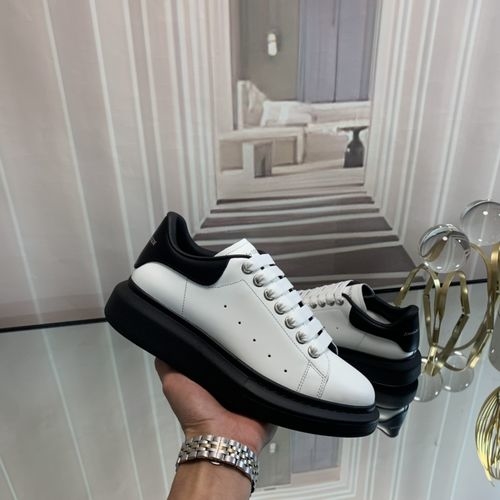 McQueen Premium Patterned Leather Sneakers With Box Set