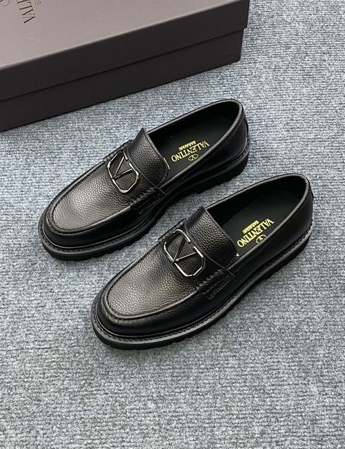 Valentino Cowhide Loafers With Foam Soles