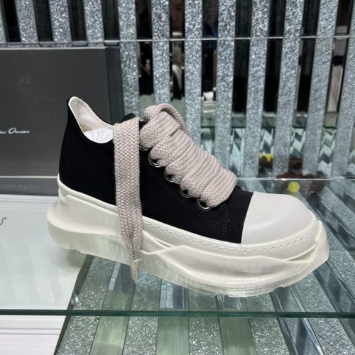 Rick Owens Wide Laces Dual Sole Sneakers