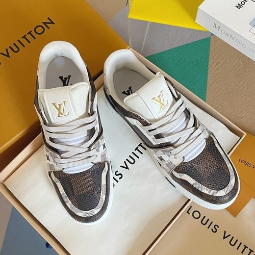 Louis Vuitton LV Denim Trainer Skate Shoes
